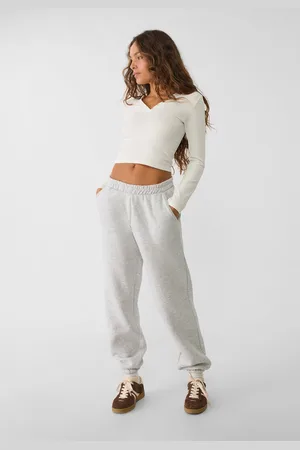 Stradivarius Plush boyfriend joggers XL