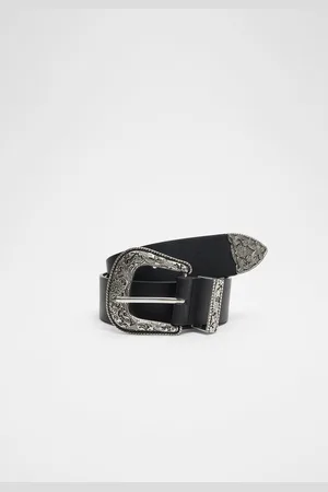 Stradivarius Wide cowboy-style belt 26