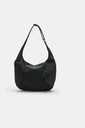 Stradivarius Fabric moon shoulder bag OS