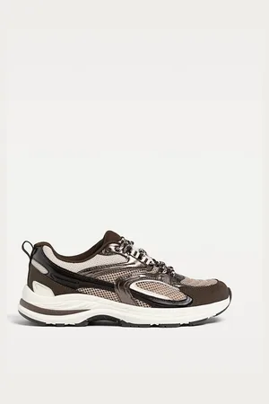 Stradivarius Trainers with fabric strips 4