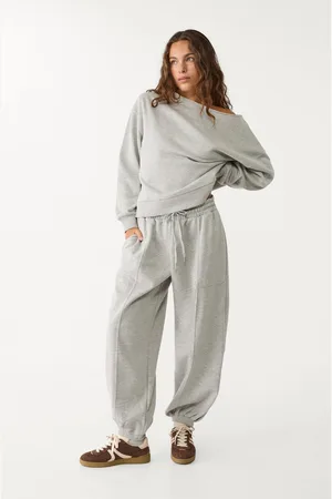 Stradivarius Balloon plush joggers XL
