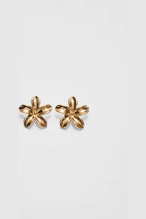 Stradivarius Flower earrings OS