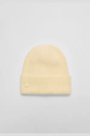 Stradivarius Ribbed cap with plate OS