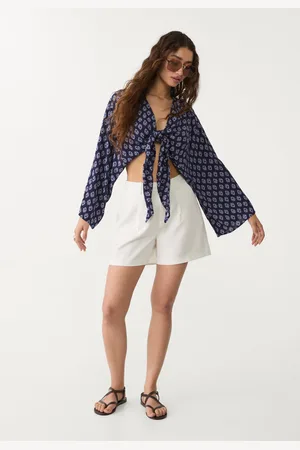 Stradivarius Smart shorts with darts 4