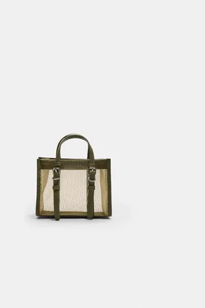 Stradivarius Mesh tote bag OS