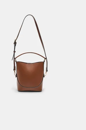 Stradivarius Mini bucket bag with strap OS