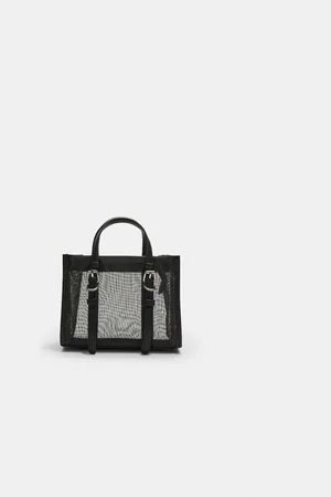 Stradivarius Mesh tote bag OS