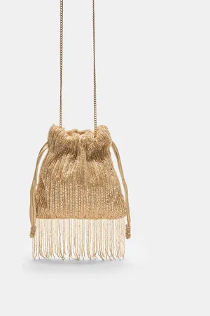 Stradivarius Crossbody bag with sequins OS