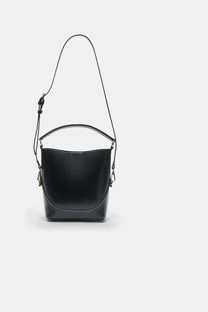 Stradivarius Mini bucket bag with strap OS