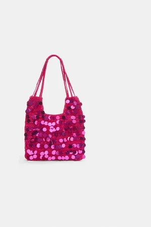 Stradivarius Sequinned shoulder bag OS