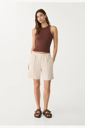 Stradivarius Soft-touch Bermuda shorts S