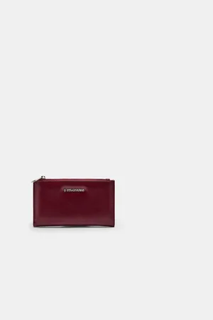 Stradivarius Basic zip-up purse OS