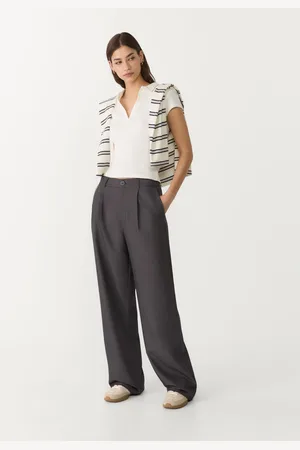 Stradivarius Smart straight-leg trousers 12