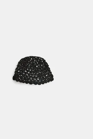 Stradivarius Sequinned skull cap OS