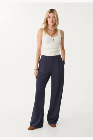 Stradivarius Smart straight-leg trousers 4