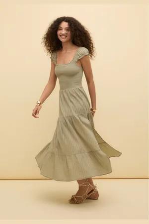 Stradivarius Flowing midi dress S