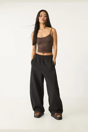 Stradivarius Plush barrel trousers XS