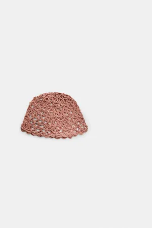 Stradivarius Sequinned skull cap OS
