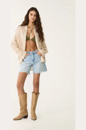 Stradivarius Linen blend shirt XS