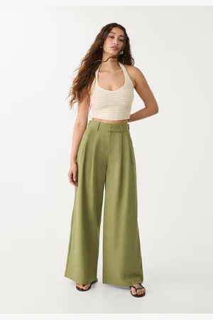 Stradivarius Super wide-leg adjustable trousers 14