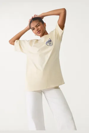 Stradivarius Oversize heavy cotton printed T-shirt S