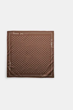Stradivarius Polka dot scarf OS