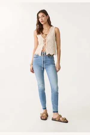 Stradivarius D09 Skinny super high-waist jeans 12