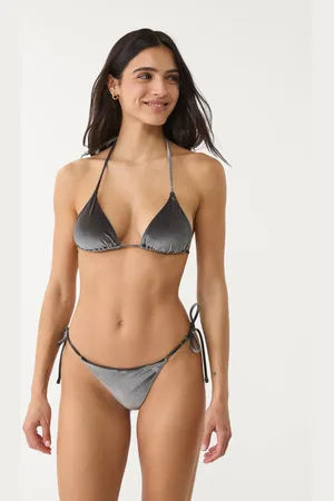 Stradivarius Velvet Brazilian bikini briefs S