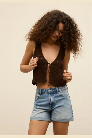 Stradivarius D83 Mom fit shorts 6
