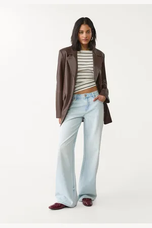 Stradivarius D91 Low wide-leg jeans 14
