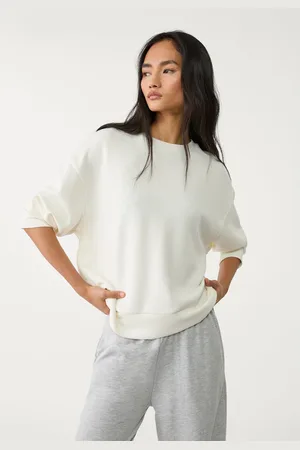 Stradivarius Basic soft-touch sweatshirt XL