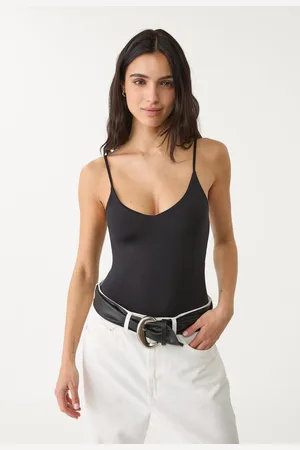 Stradivarius Basics bodysuit with straps XL