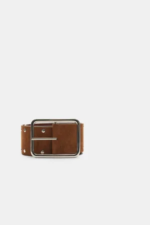 Stradivarius Wide studded belt 30