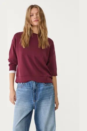 Stradivarius Basic soft-touch sweatshirt L