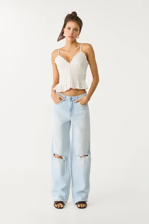 Stradivarius D92 straight wide-leg jeans 12