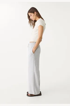 Stradivarius Wide-leg jogger trousers M