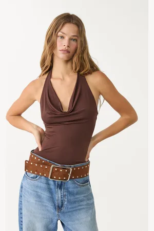Stradivarius Draped bodysuit M