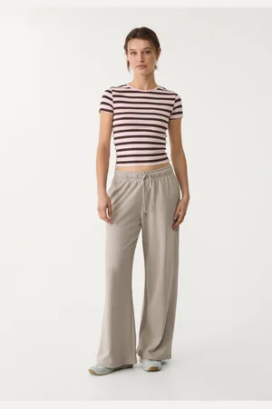 Stradivarius Wide-leg jogger trousers XL