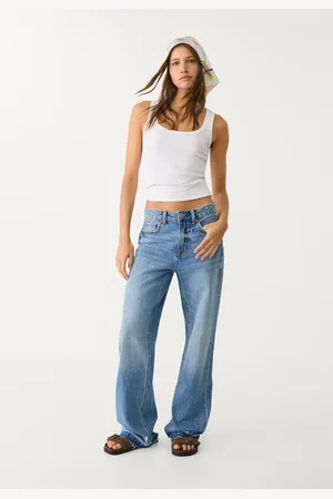 Stradivarius D92 straight wide-leg jeans 4