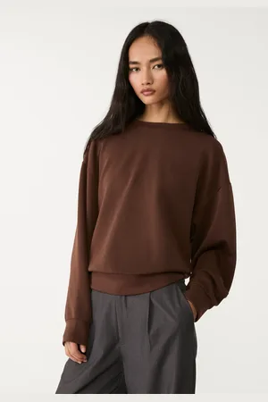 Stradivarius Basic soft-touch sweatshirt L