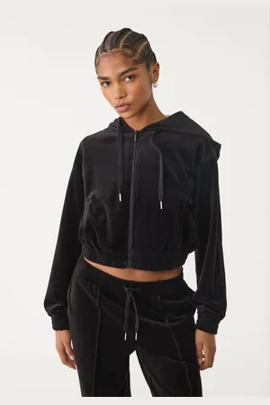 Stradivarius Velvet hoodie L