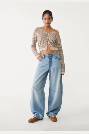 Stradivarius D82 Balloon fit barrel jeans 6