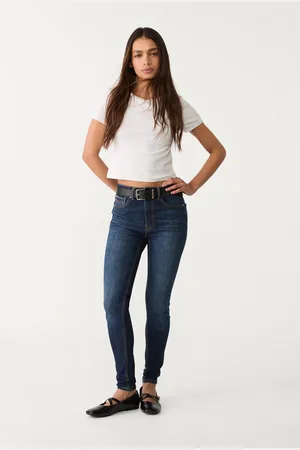 Stradivarius D07 Regular waist skinny jeans 10