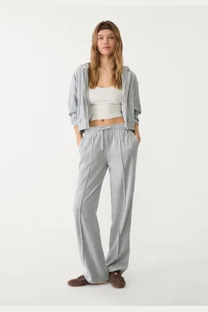 Stradivarius Velvet joggers XS