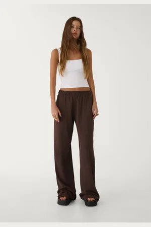 Stradivarius Wide-leg trousers M