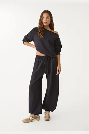 Stradivarius Balloon plush joggers S