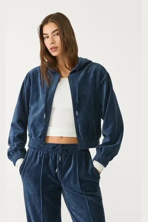 Stradivarius Velvet hoodie M