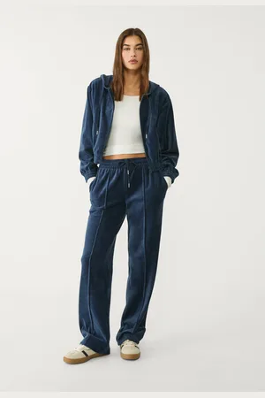 Stradivarius Velvet joggers XS