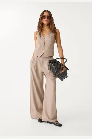 Stradivarius Super wide-leg adjustable trousers 12