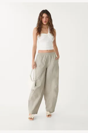 Stradivarius Technical balloon fit trousers XS